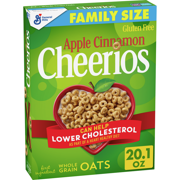 Apple Cinnamon Cheerios Gluten-Free Breakfast Cereal, 20.1 oz.