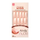 KISS Salon Acrylic Nude Press on Nails - Leilani - Fake Nails