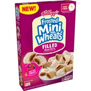 Kellogg's Mini Wheats, Breakfast Cereal, Mixed Berry, 16.5 Oz