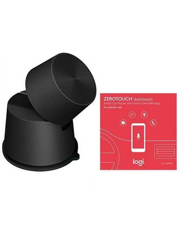 Logitech - ZeroTouch Dashboard Mount for Cell Phones - Black