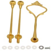 Crown 3 Tier Cake Cupcake Plate Stand Handle Hardware Fitting Holder