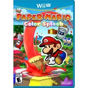Paper Mario Color Splash, Nintendo, Nintendo Wii U, 045496904326