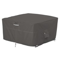 Classic Accessories Ravenna Water-Resistant 42 Inch Square Fire Pit Table Cover
