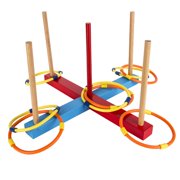 Manfiter Outdoor Games For Kids - Ring Toss Yard Games for Adults and Family. Easy Backyard Games to Assemble, Fun Kids Games or Outdoor Toys for Kids