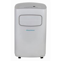 Keystone White/Gray for Rooms up to 300-Sq. Ft KSTAP12CG 12,000 BTU 115V Portable Air Conditioner with Remote Control