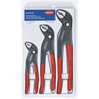 KNIPEX Tools 00 20 06 US1, Cobra Pliers 7, 10, and 12-Inch Set, 3-Piece