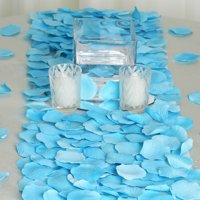 BalsaCircle 500 Silk Rose Petals - Wedding Ceremony Flower Scatter Tables Decorations Bulk Supplies