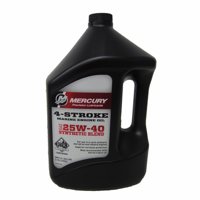 Quicksilver OEM Synthetic Blend 25W-40 Engine Oil 92-8M0078630 Gallon