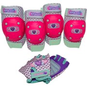 Raskullz C -Preme Hearty Gem Elbow and Knee Pad Set, with Gloves Child