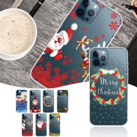 Becita Christmas Cover Silicone TPU Ultra Slim Phone Case For iPhone12 Mini 6.1 inch