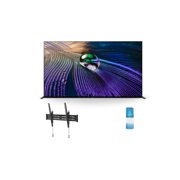 Sony XR65A90J 65" A90J Series HD OLED 4K Smart TV with a Walts TV Large/Extra Large Tilt Mount for 43"-90" Compatible TV's and Walts HDTV Screen Cleaner Kit (2021)