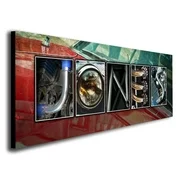 Personalized Automobile Car Name Canvas Wall Art, Live Previews, Choose Each Photo, Multiple Options