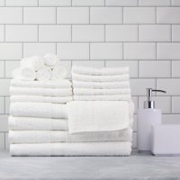 Mainstays Basic 18-Piece Bath Towel Set Collection