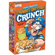 Cap'n Crunch Breakfast Cereal, Peanut Butter Crunch, 17.1 oz Box