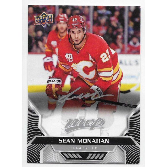 NHL 2020-21 MVP Hockey Silver Script Parallel Sean Monahan #184