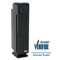 GermGuardian Air Purifier with True HEPA Filter and UV-C Sanitizer, 4-in-1 AC5350BCA 28-Inch Tower