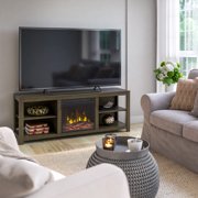 TV Stand for TVs up to 65" with Electric Fireplace