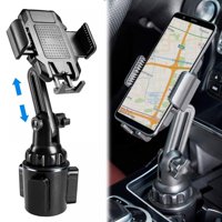 [Explosive Clearance!]Stretchable Car Mobile Phone Holder 360 Rotation Car Cup Phone Holder Universal Bracket Stand For iPhone 12, XS Max, XS, XR