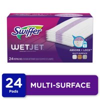 Swiffer WetJet Multi Surface Mopping Pad Refill, 24 Ct