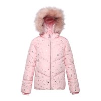 Rokka&Rolla Girls' Heavy Winter Puffer Jacket Bubble Coat, Sizes 4-16