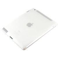 kwmobile TPU Silicone Case Compatible with Apple iPad 2/3 / 4 - Soft Smart Cover Compatible Protective Cover - White
