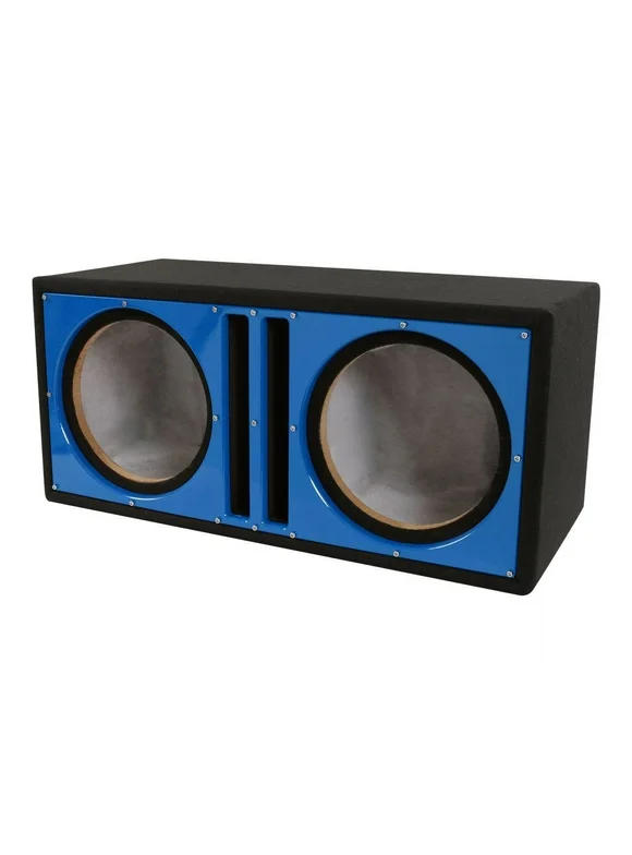 Belva BBX210BL - Enclosure - for speaker(s) - MDF - satin blue, black carpet