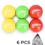 Zupapa 6 Pack Baseball Weighted Training Heavy Balls, 12/14/16 oz. Each for 2