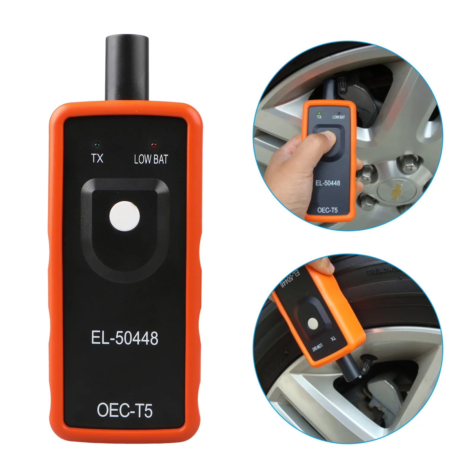 image 0 of TSV EL-50448 TPMS Relearn Reset Auto Tire Pressure Monitor Sensor TPMS Activation Tool OEC-T5 for GM Series Vehicles.