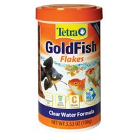 Tetra TetraFin Balanced Diet Goldfish Flake Food for Optimal Health, 3.53 Ounces