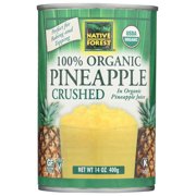 Native Forest Organic Pineapple Crushed, 14 Oz