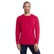 Yana Men's 4.5 oz., 60/40 Ringspun Cotton/Polyester X-Temp Long-Sleeve T-Shirt - 42L0