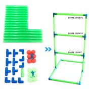 Famure Puzzle Pitching-Ladder Ball Game Set for Backyard Lawn Camping Children's Indoor Sports Toy Adults Kids