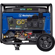 Westinghouse Portable Generator Outdoor Power Equipment WGen3600DF Dual Fuel (Gas and Propane) Electric Start 3600 Rated 4650 Peak Watts, RV Ready, CARB Compliant