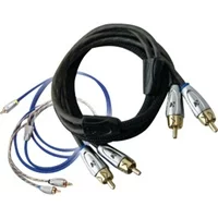 Kicker K-Series 2-Channel RCA Interconnect Cable, 1m, Blue