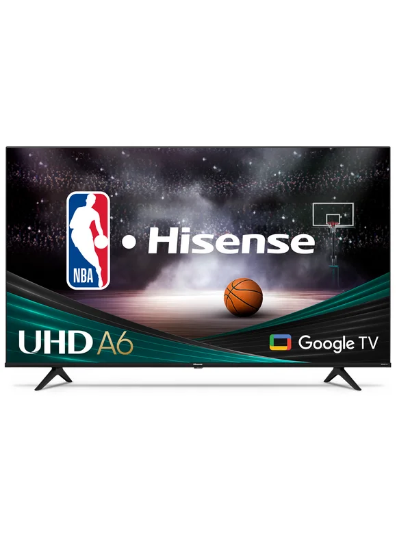 Hisense 55-Inch Class A6 Series Dolby Vision HDR 4K UHD Google Smart TV (55A6H)