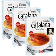 Crema Catalana, Creme Brulle by Carmencita, 10 servings (Pack of 3)