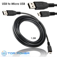 T-Power (TM) Micro-USB to USB Cable for Logitech UE Mobile Boombox / JBL Charge / PULSE / JBL Flip 2 , Micro Portable Wireless Bluetooth Speaker, Headphones, Speakerphone Data Sync Charging Cord