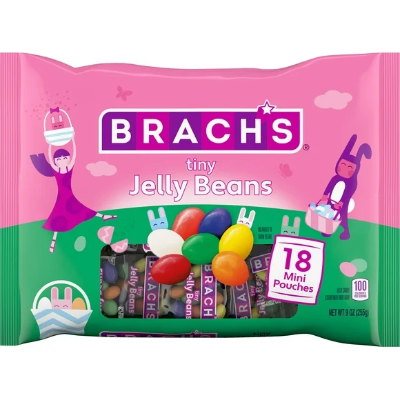 Brach's Tiny Jelly Beans Easter Egg Filler, 9oz, 18 Count