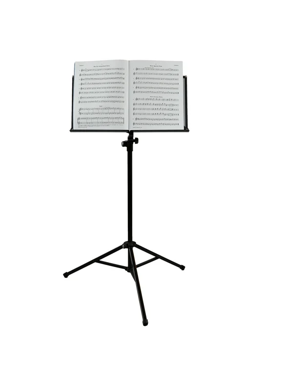 K&M Portable Heavy Duty Adjustable Collapsible Sheet Music Stand