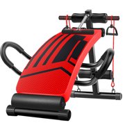 Xisheep Multifunctional Bench, Adjustable Sit Up Bench, Flat/Incline/Folding, Foldable Exercise Workout Bench for Home Gym, 500lbs Capacity