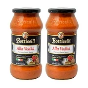 Alla Vodka Premium Italian Pasta Sauce By Botticelli, 24Oz Jars (Pack Of 2) - Product Of Italy - Gluten-Free - No Added Sugar, Artificial Colors, Flavors, Or Preservatives