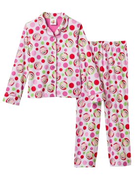 Elf On The Shelf Toddler & Girls Holiday Pajamas Flannel Christmas Sleep Set 4