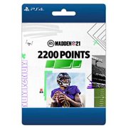Madden NFL 21: 2200 Madden Points, Electronic Arts, PlayStation [Digital Download]