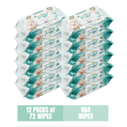 Predo Baby Wipes, 12 Packs, 864 Wipes