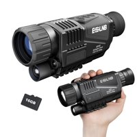 ESSLNB 5X Rechargeable Digital Night Vision Goggles 16GB 5x40mm Portable