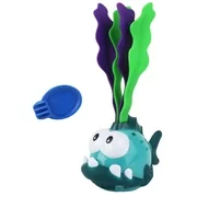 Diving Pool Toys Floating Seaweed Diving Fish Luminous Bathing Toys Glowing Shower Toy Gift for Kids Newborn
