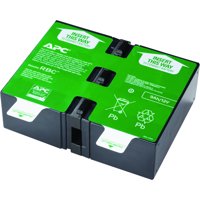 APC UPS Battery Replacement for APC UPS Models BR1500G, BX1500M, BR1300G, SMC1000-2U, SMC1000-2UC, BR1500GI, BX1500G, SMC1000-2U, SMC1000-2UC, and select others (APCRBC124)