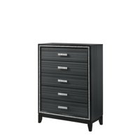 Haiden Chest in Weathered Black Finish