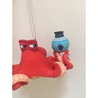 Disney Finding Dory Hank Octopus PVC Figure 4" Christmas Tree Ornament Toy