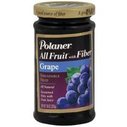 Polaner All Fruit Grape Spreadable Fruit With Fiber, 10 oz (Pack of 12)